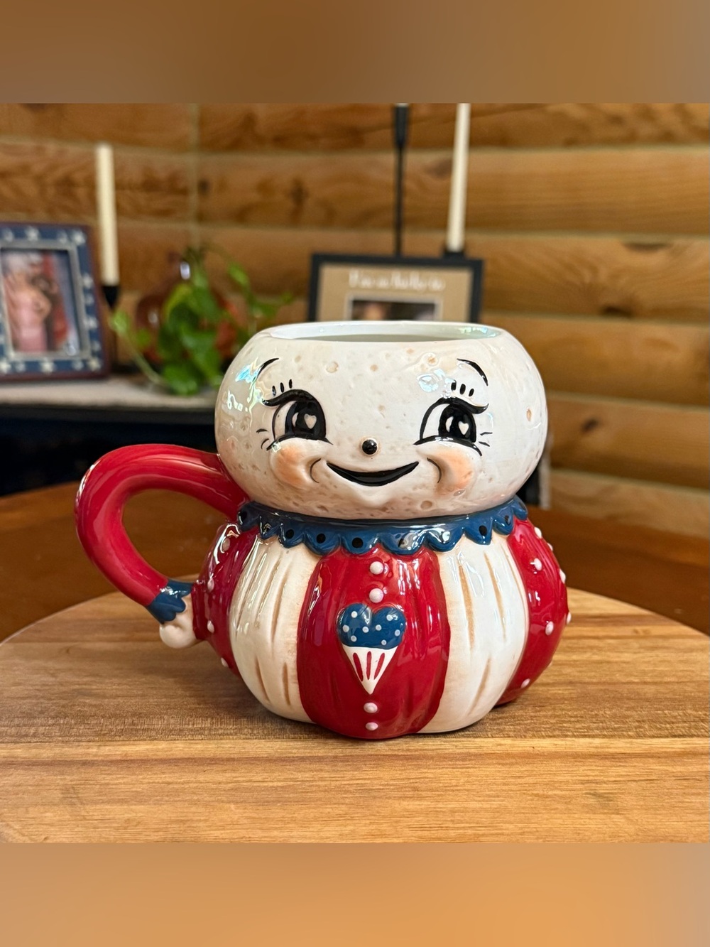 LUNA MOON MAN PATRIOTIC Johanna Parker Mug
